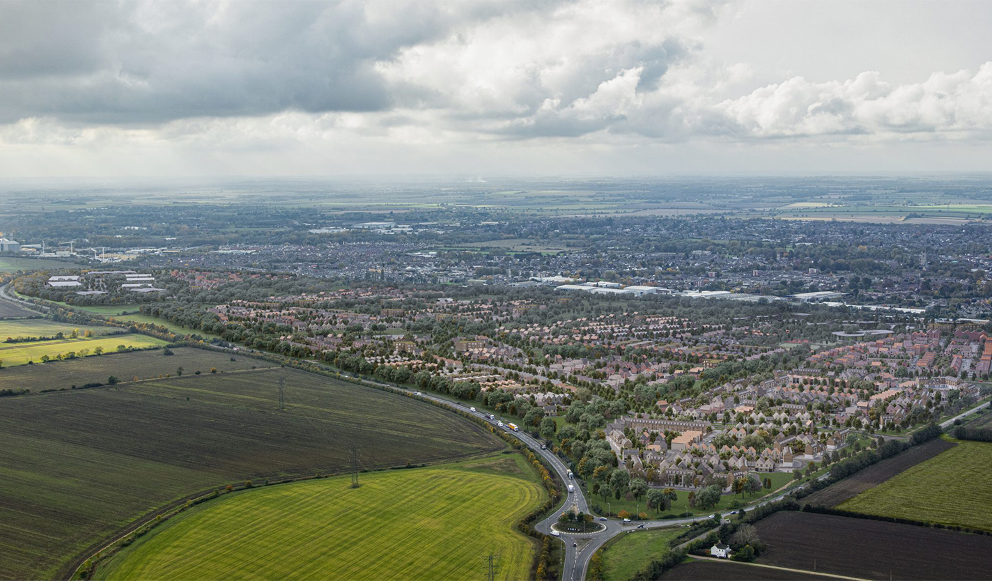 Featured image for “First new homes launch for sale at Wintringham, St Neots”