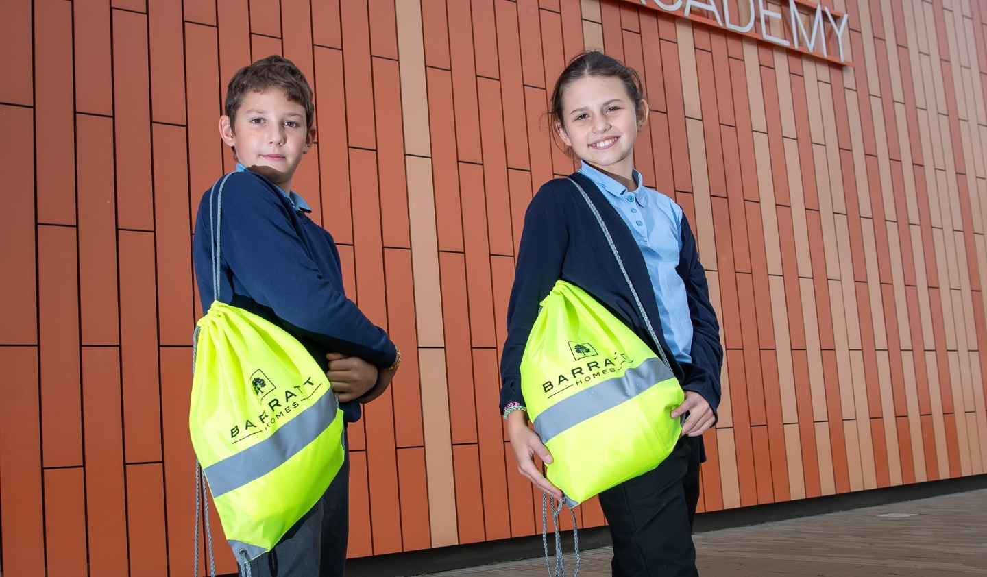 Featured image for “Homebuilder helps local pupils reflect on walk to School month”