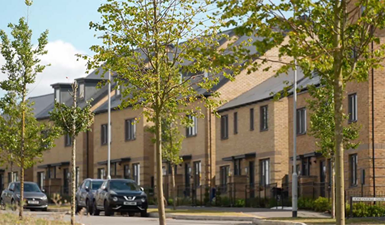 Barratt homes at Wintringham St Neots