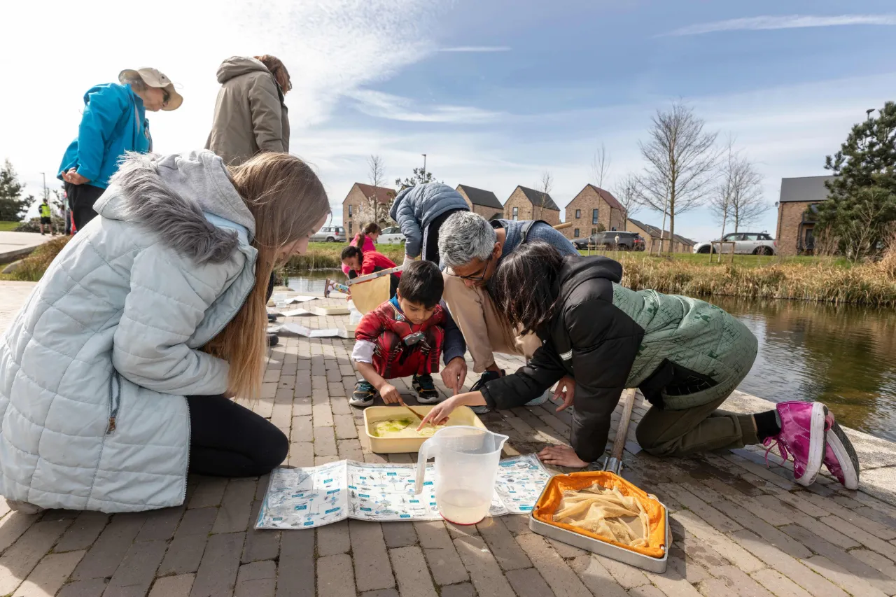 Featured image for “Wintringham pond dipping day with The Wildlife Trust”